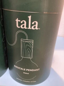 TALA KNUCKLE PENDANT WALNUT BULD HOLDER CEILING WALT - KP - 01 - US - Picture 1 of 5