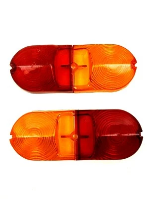 Juego de lentes de luz trasera Fiat 1500 lado izquierdo y derecho NUEVO #181-SET Foto 1 de 4