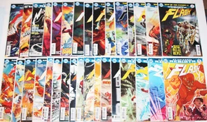 Flash (Vol 5) #1-34 - Lotto serie DC Comics 2016 set completo rinascita alta qualità - Foto 1 di 18