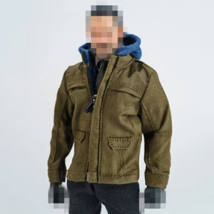 Peter Parker 1/12 Scale Green Hooded Jacket Clothes Figure Accessory - Picture 1 of 8
