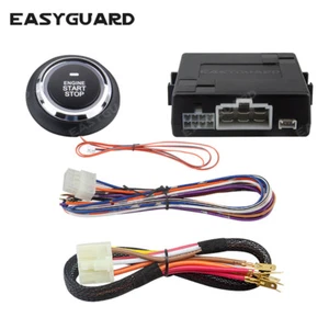Smart push button engine start module compatible with OEM remote control alarm - Picture 1 of 8