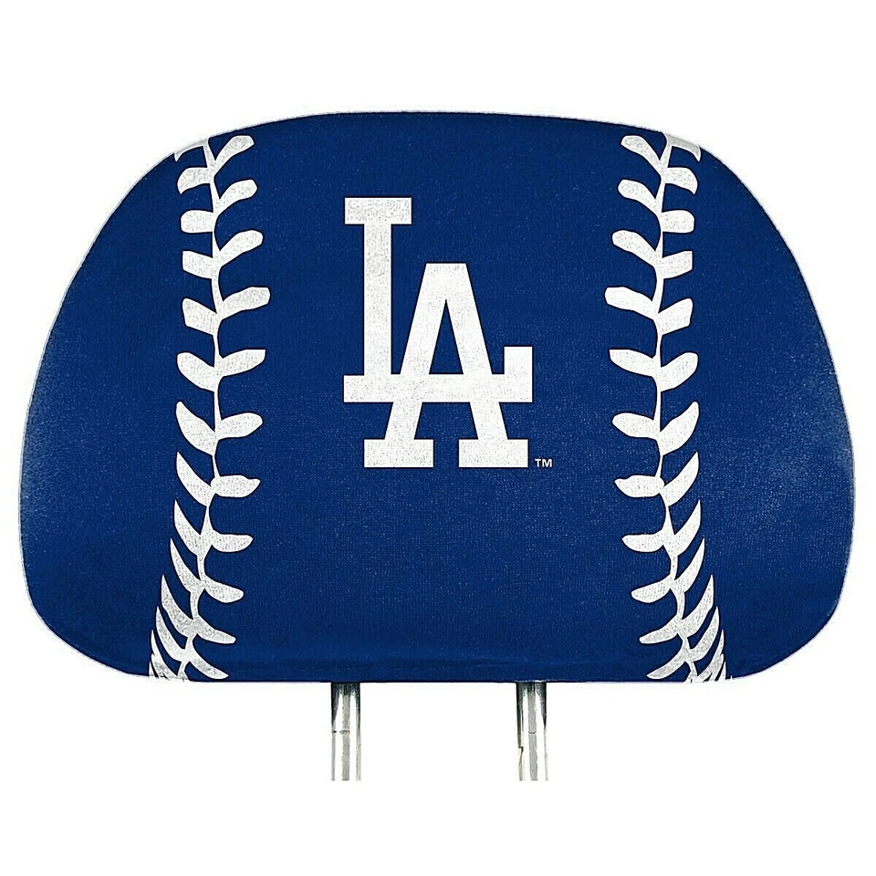Los Angeles Dodgers MLB Printed Headrest Covers - Image 1 of 1