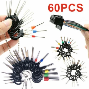 60x Terminal Removal Tool Auto Elektrische Verdrahtung Crimp Stecker Pin Puller - Bild 1 von 9