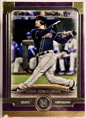 JOSH DONALDSON 2019 TOPPS MUSEUM COLLECTION AMETHYST #7 ATLANTA BRAVES /99 - Image 1 of 2