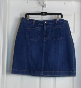 Womens Skirt Size 14w Denim - Picture 1 of 2
