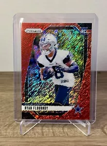 Prizm Fotl #13 2024 Ryan Flournoy novato RED SHIMMER/35 SSP RC - Vaqueros  - Imagen 1 de 2