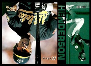 1994 Select  254 Rickey Henderson  Oakland Athletics