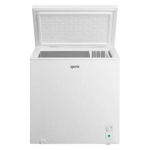 Freestanding Chest Freezer 198 Litre Capacity, White, Igenix IGCF0198W - Picture 1 of 3