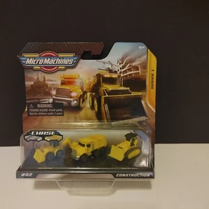 2020 Micro Machines CONSTRUCTION Series 1 - #02 DUMP TRUCK BACKHOE BULLDOZER C3 - Picture 1 of 2