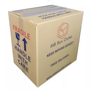 30X LARGE100L MOVING BOXES PACKING CARDBOARD REMOVALIST PACKAGE - Picture 1 of 2