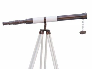 39" Antique Telescope With Tripod Large Marine Navy Antique Spyglass With Stand - Picture 1 of 3