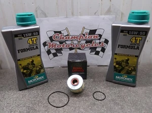 Royal Enfield Hunter 350 Oil Change Kit Genuine Filter & seals + 2lt Oil *UK* - Picture 1 of 11