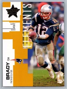 /349 2007 Leaf Rookies & Stars - Elements Gold #108 Tom Brady - GOAT *TEXCARDS* - Bild 1 von 2