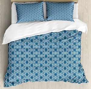 Kids Duvet Cover Set with Pillow Shams Cute Hearts Boys Girls Print - Picture 1 of 8