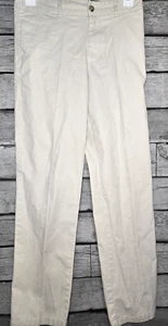 Polo Ralph Lauren Boys Stretch Khaki Chino Pants Size 14 uniform - Picture 1 of 12