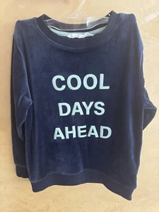 H&M Kids Cool Days Ahead Sweater Blue 5/6Y Pre Owned - Picture 1 of 6