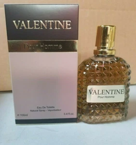 Valentine Pour Homme For Men's Perfume Cologne EDT 3.4 FL OZ. - Picture 1 of 1