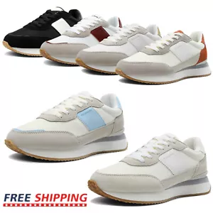 Womens Fashion Sneakers Lightweight Tennis Running Shoes Retro Platform Sneakers - Picture 1 of 38