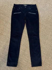 Lucky Brand Lolita Skinny Corduroy Pants Jeans Womens Blue Mid Rise Sz 4/27. H28 - Picture 1 of 11