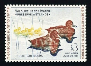 #RW27, $3.00 Redhead Ducks, Superb-OG-NH, 2004 PSE (grade 98-nh), SMQ is $300 - Picture 1 of 1
