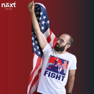 Fight Trump Shirt Trump Survived Trump Shot Shirt Trump 47 Assassination Foto 1 de 4