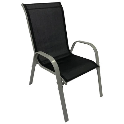 Gartenstuhl Stapelsessel Stapelstuhl Gartenmöbel Stuhl PALAMOS, 4 Stück, 2. WAHL - Bild 1 von 4