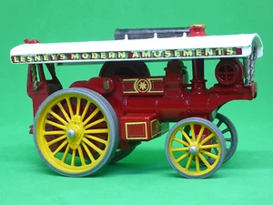 Matchbox Yesteryear Y9-1  Fowler Showmans Engine VRARE UNPAINTED & GOLD SUPPORTS - Picture 1 of 9