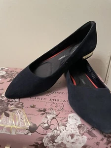 Rockport Total Motion Adelyn Ballerinas, Damengröße 5, marineblau unverbindliche Preisempfehlung des Herstellers 110 $ - Bild 1 von 4