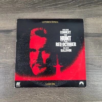 The Hunt for Red October Sean Connery, Alec Baldwin Laser Disc Letterbox Edition - Image 1 of 4