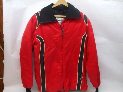 YAMAHA 雪地摩托车夹克 红色 黑色 小号 尺寸 — 第 1/4 张图片