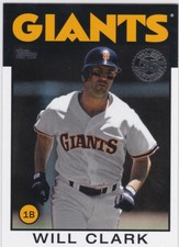 2021 Topps Series 1 1986 Topps #51 Will Clark - Giants
