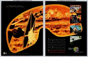 Star Wars Rogue Squadron Rebel Fighter Nintendo 64 1998 2Page Advertisement - Picture 1 of 5