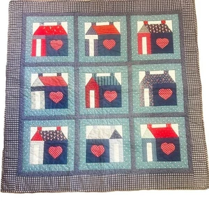 Markenlos Kinder Patchwork Quilt Kinderbett oder kleines Bett 40 x 40 Zoll - Bild 1 von 8