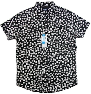 Monument Mens Shirt M Regular Fit Short Sleeve Button Front Pocket Cotton Black - Picture 1 of 4