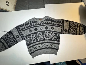 Suéter Oakton Limited Hombre Talla XL Acrílico Gris Blanco y Negro - Imagen 1 de 17