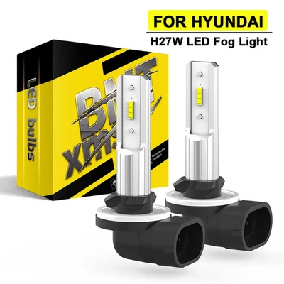 H27W H27 LED 881 880 LED Fog Lights Canbus LED Bulb Car DRL Lamp - Image 1 of 4