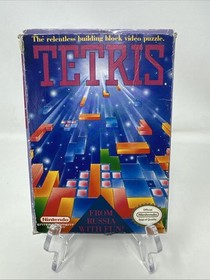 Tetris Nintendo NES Completo CIB Probado Aut&eacute;ntico