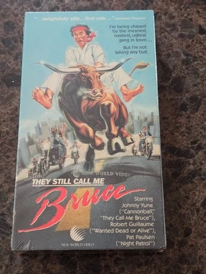 BRAND NEW They Still Call Me Bruce (VHS; 1987) RARE Sealed OOP Watermarks - Image 1 of 4