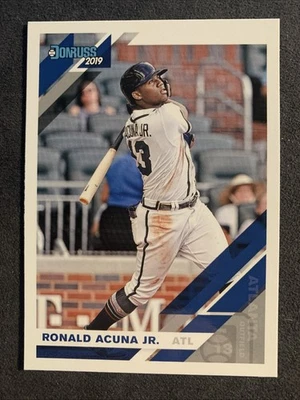 2019 Panini Donruss Ronald Acuna Jr. #87 - Image 1 of 2