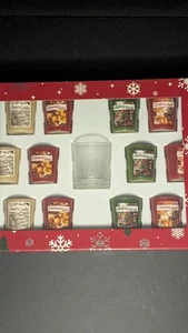 Candle Gift Box Set Of 12 Small Candles with Glass Holder. New  - Picture 1 of 2