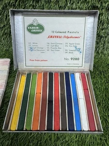 Faber Castell Polychromos Kreide Pastell Sticks Stücke Box Vintage - Bild 1 von 2