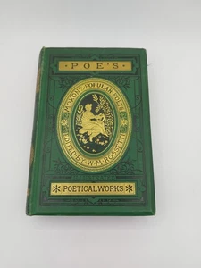 Poe's Illustrated Poetical Works Ward Lock & Co 1800s Ex Library  - Bild 1 von 9