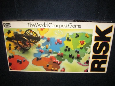VINTAGE 1985 RISK BOARD GAME BY PARKER 100% COMPLETE WITH INSTRUCTIONS - Image 1 of 4