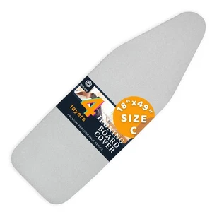 Savuk Ironing Board Cover And Pad Standard Size 18X49 Inch,large Extra - Picture 1 of 6