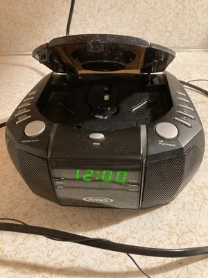 Jensen JCR310 Alarm Clock AM/FM Radio CD Player - Tested and Working - Image 1 of 4