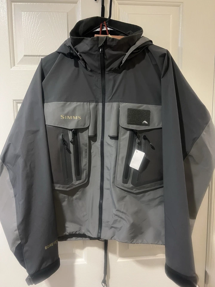 Simms G4 Men's Goretex  Pro Fishing Hooded Jacket Medium - Image 1 of 4