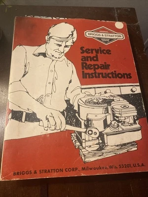 Vintage Briggs and Stratton Service and Repair Instructions No. 270962 - Image 1 of 2