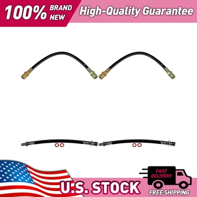 Dorman Front Rear Brake Hydraulic Hose 4x for 1971 -1974 Volkswagen Super Beetle - Image 1 of 4