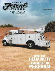 Truck Brochure - Teamco - Feterl - Crane Service Bodies - c2017 (T4648) - Picture 1 of 1