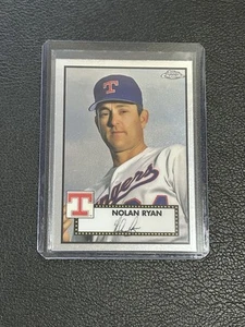 Nolan Ryan 2021 Topps Chrome Platinum Anniversary Baseball Texas Rangers #606 C1 - Picture 1 of 2